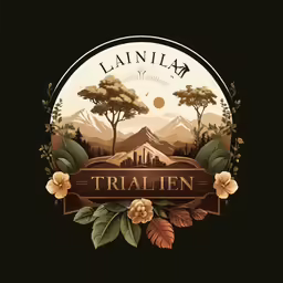 the label for a tralen winery