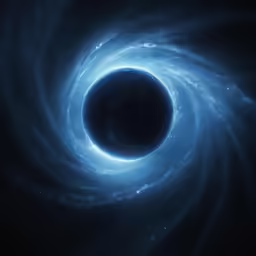 this is an image of a black hole
