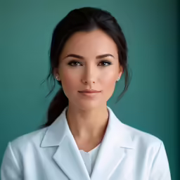 the woman is in white and is very attractive