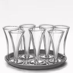 glass goblets drawing - a picture of glass goblets fine art print
