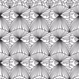 a black and white pattern made up of lines