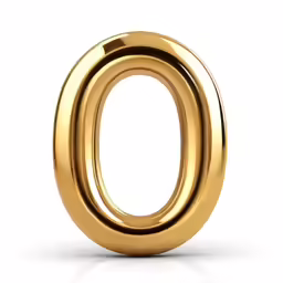 an golden metal object is placed on a white surface