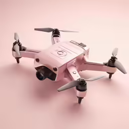 a pink and black remote controlled toy on a table