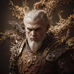 an image of the man with the white hair and beard