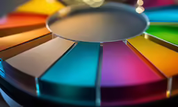 a color wheel displaying some very different colors