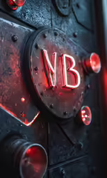 a photograph of the emblem on the side of a train