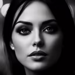 an image of woman with dark makeup