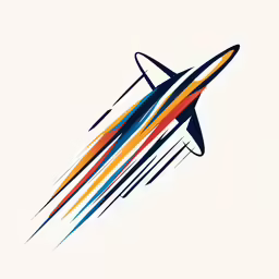 a airplane flying high up in the sky