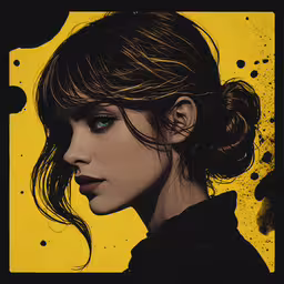 a woman