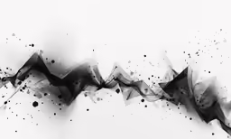 a black and white graphic with the letter g