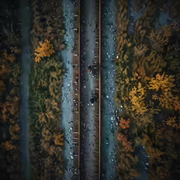 the train is travelling on its way to the left
