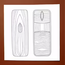 a black and white drawing with text, it shows a piece of paper with lines drawn to it