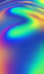 an image of rainbow liquid or oil colors