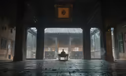 the room has an open area with no furniture on it