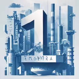 a large sign advertising a factory and the name erofra