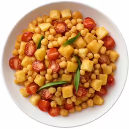this dish has potatoes and tomatoes in it