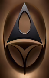 the black logo for an upcoming music album