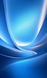close up photo of a cellphone screen with blue light flowing through