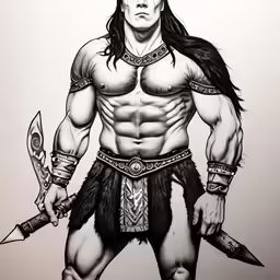a man dressed as the indian warrior