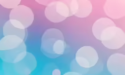 some small blue and pink circles against a light background