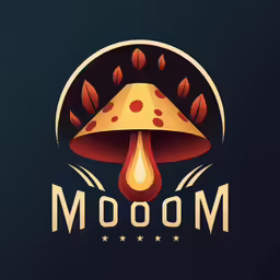 the logo for mooom