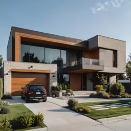 the house is very modern and well designed