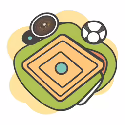 a baseball and softball game design