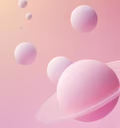 there are some large balls flying towards the camera