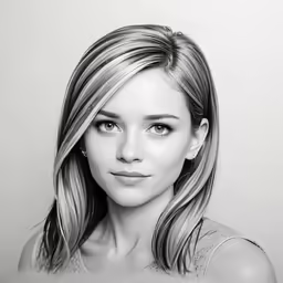 a woman with long hair is in a photo