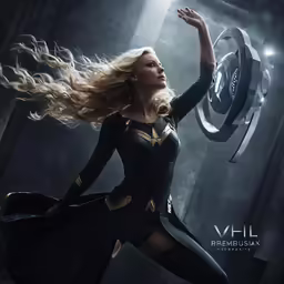 the woman dressed as thor from movie thor