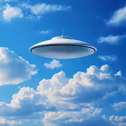 a large white cloud floats through the blue sky