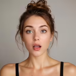 an image of a beautiful woman with a shocked look on her face