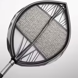 an old looking wire frame is shown with the side pattern