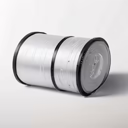 an image of a reel of wire on a white background