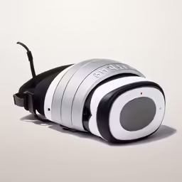 a white object sitting on top of a table