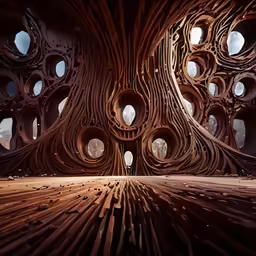 an artistic art work by mark kneppelr