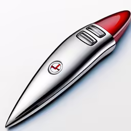 an electric device with the logo of a computer