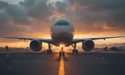 a large jetliner sitting on top of an airport tarmac