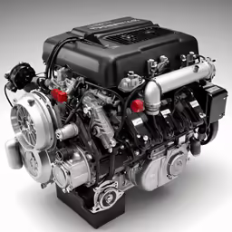 the new engine from a volvo car