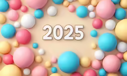 the words 205 are surrounded by small balloons