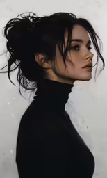 an image of a woman with black hair