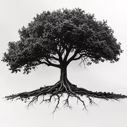 the tree is very large and has many branches