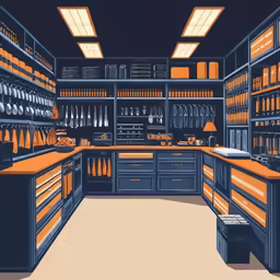 a kitchen with cabinets and appliances that appear to be fully stocked