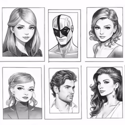 the different types of female faces and men