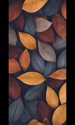 a group of leaves that are sitting on the ground