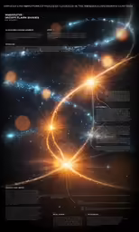 the light show of stars in the sky