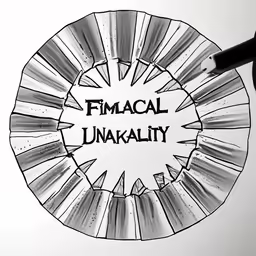 a circle with words that read flumac una kality