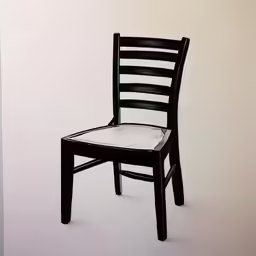 a chair that has been made of wood and rope