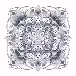 the art work is in a white background