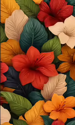 a bunch of different types of flowers that are very pretty